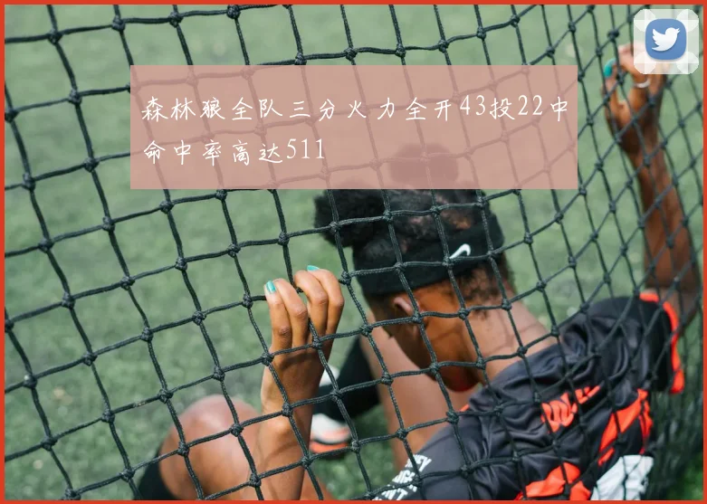 森林狼全队三分火力全开43投22中命中率高达511